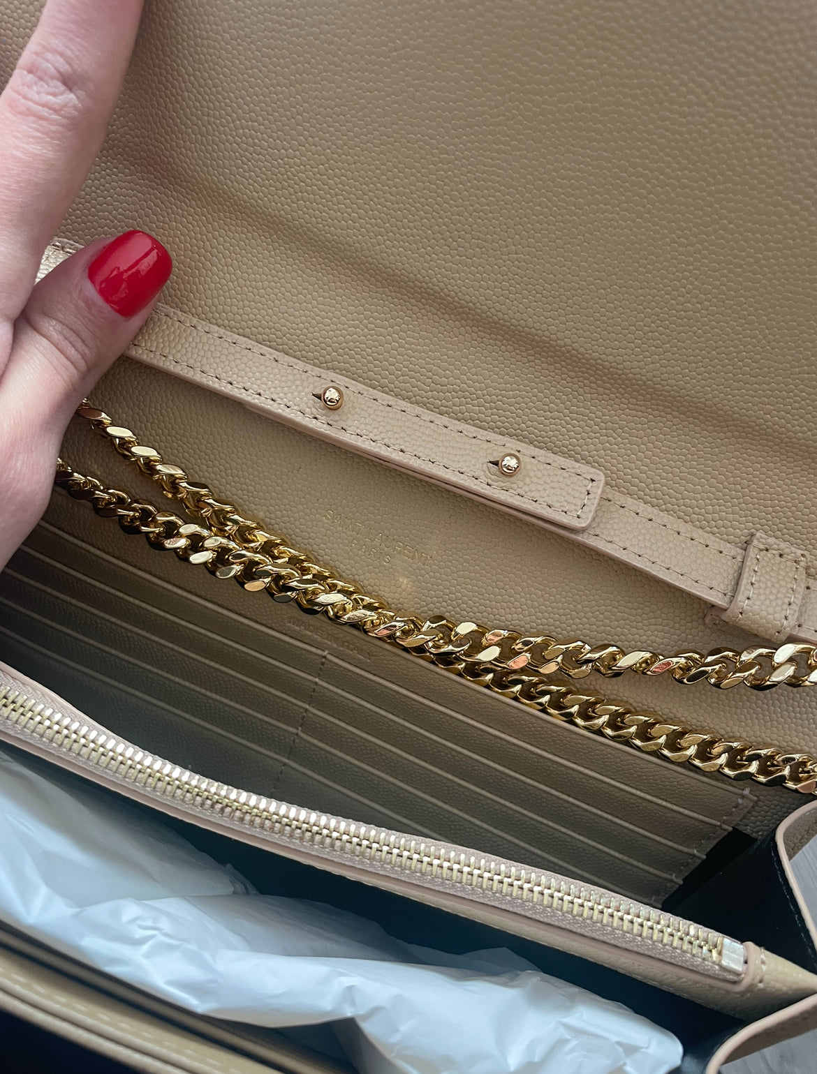 Saint Laurent Cassandre  Handbag - Gold Hardware