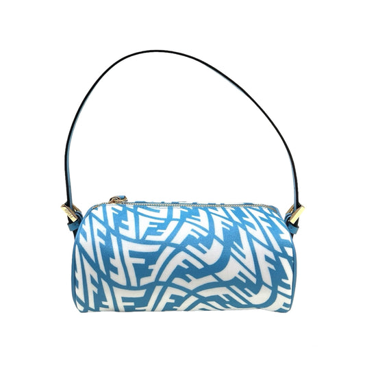 Bolsa Fendi Azul Mini FF Vertigo