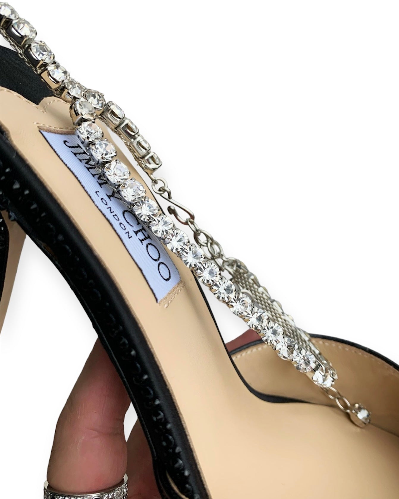 Jimmy Choo Heels Crystal