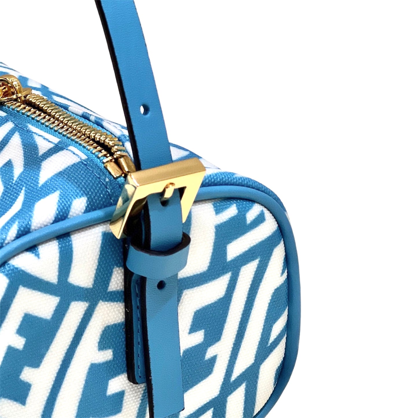 Bolsa Fendi Azul Mini FF Vertigo