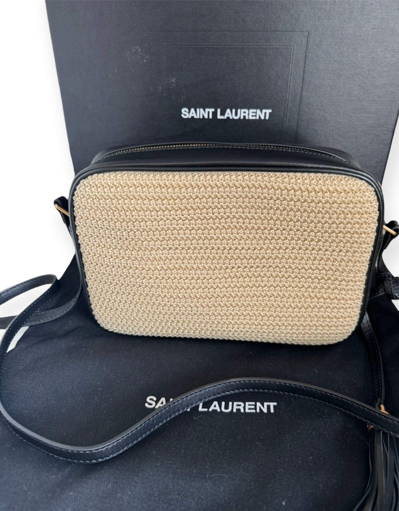 Bolsa para câmera Saint Laurent Lou