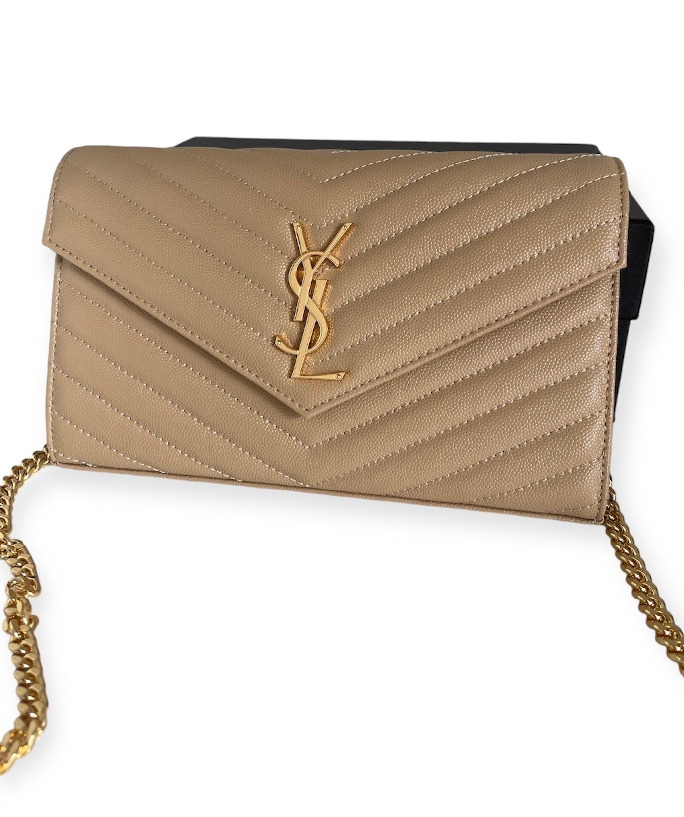 Saint Laurent Cassandre  Handbag - Gold Hardware