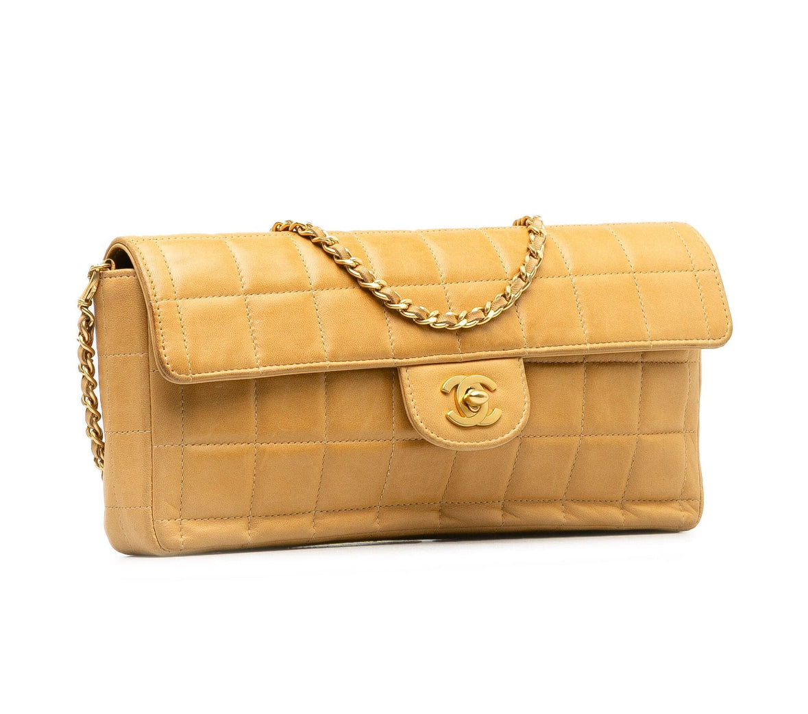 Chanel Choco Bar Handbag - Gold Hardware