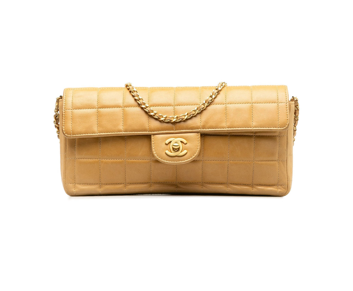 Chanel Choco Bar Handbag - Gold Hardware