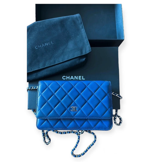 Chanel Wallet On Chain - Silver Hardware