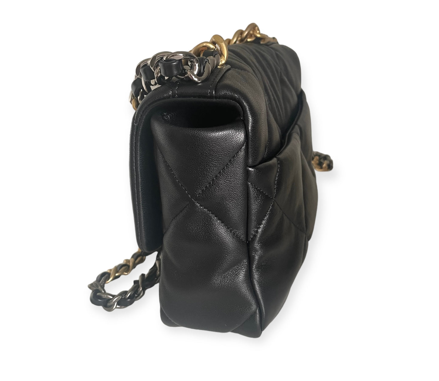 Bolsa Chanel Flap 19 - Hardware Dourado/Prata