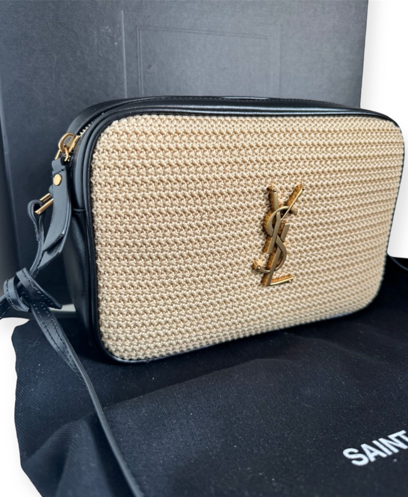 Bolsa para câmera Saint Laurent Lou