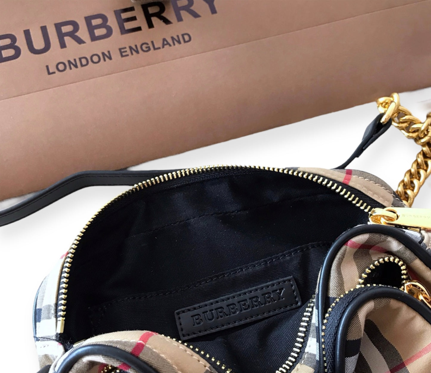 Bolsa para câmera Burberry