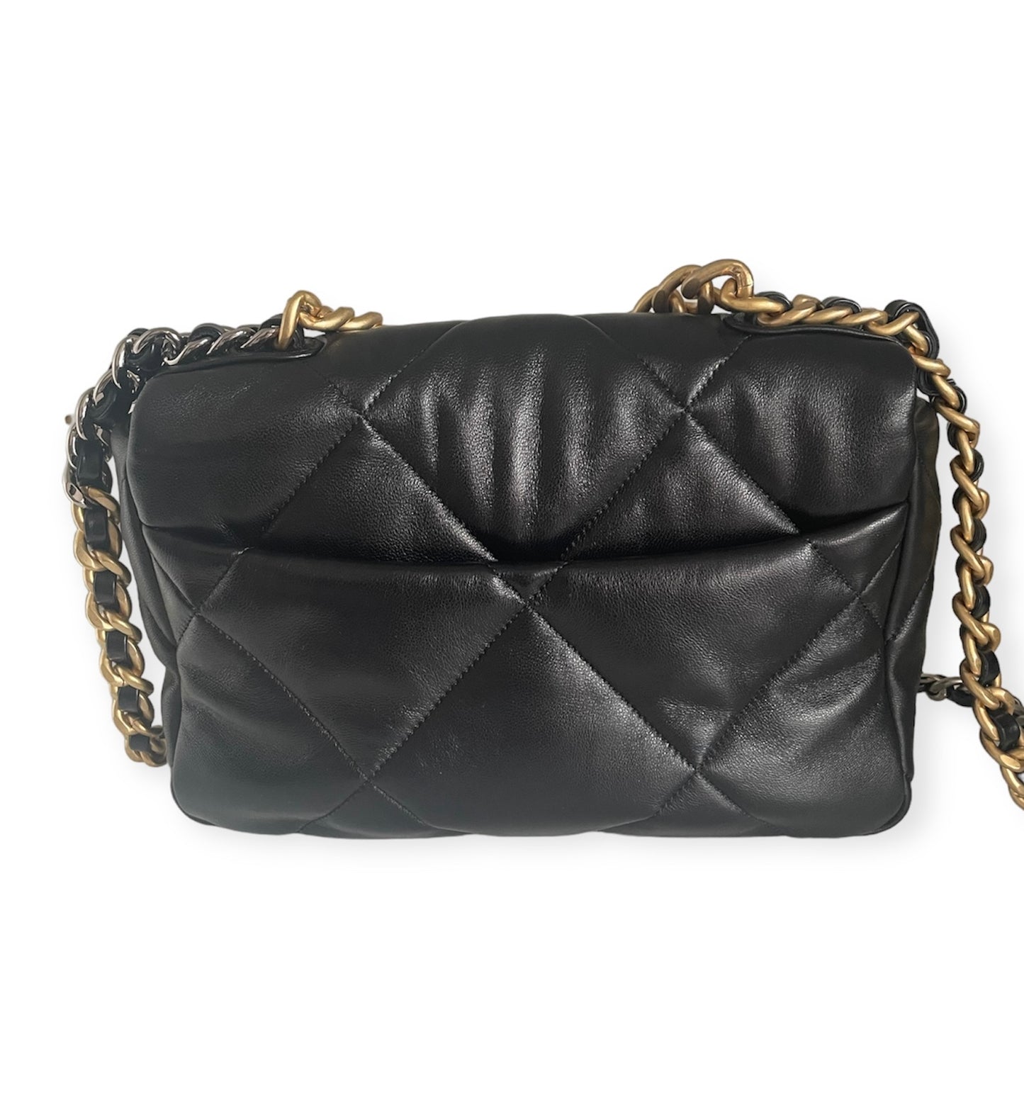 Bolsa Chanel Flap 19 - Hardware Dourado/Prata