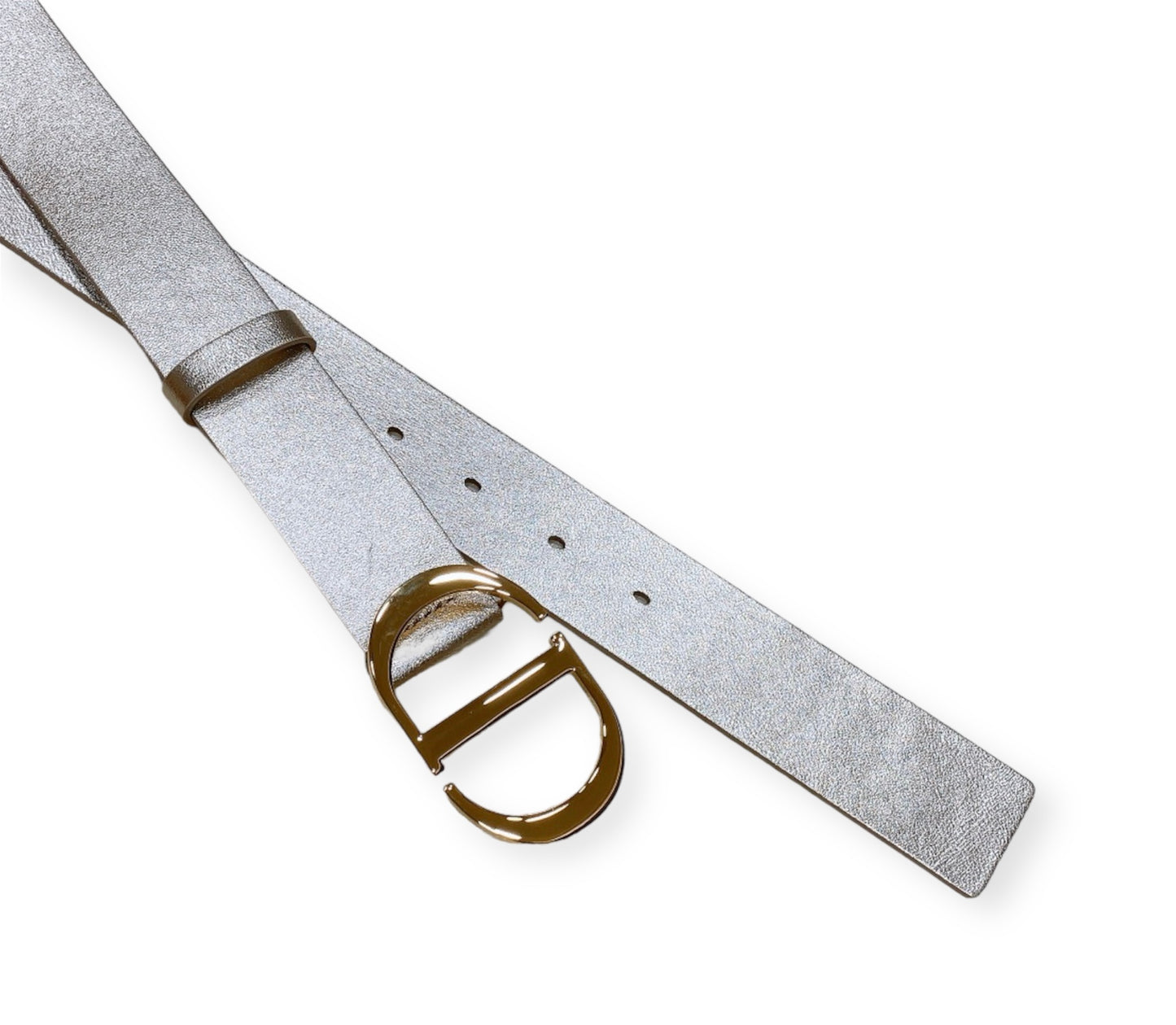 Dior Belt Silver